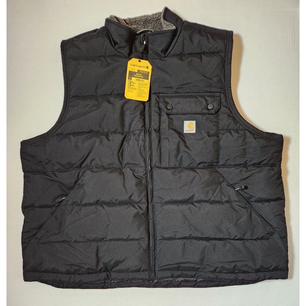 Carhartt Montana Insulated Vest Men's 2XL Black